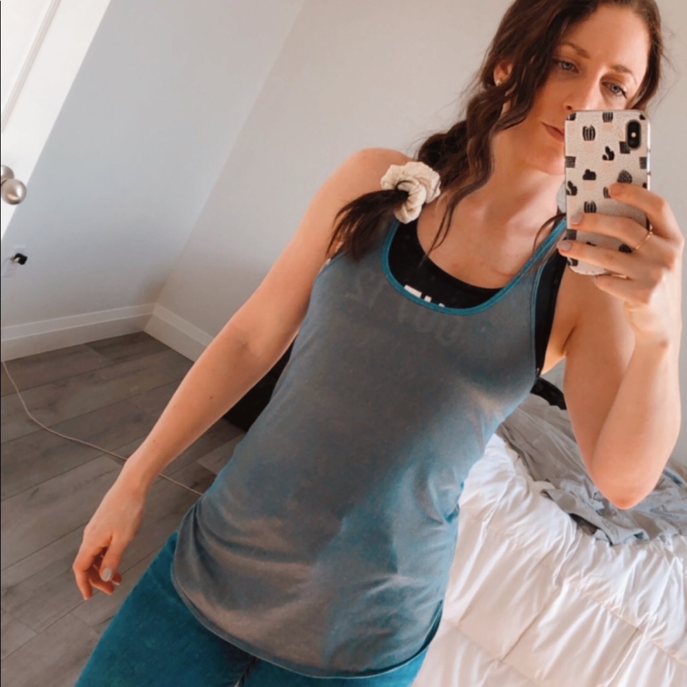 Sheer Lululemon Racer back tank